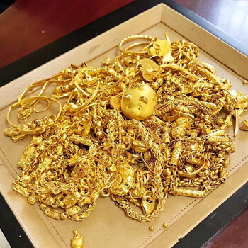 上海黄金回收价格在闵行区收购黄金饰品免费上门取件