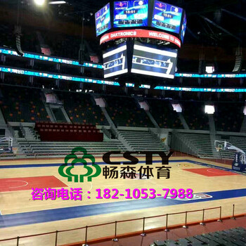 篮球木地板基层木龙骨结构是体育场馆中重要组成部分