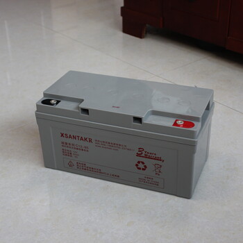 深圳山特12v65AH免维护铅酸蓄电池UPS不间断电源、太阳能逆变器、逆变电源用电池