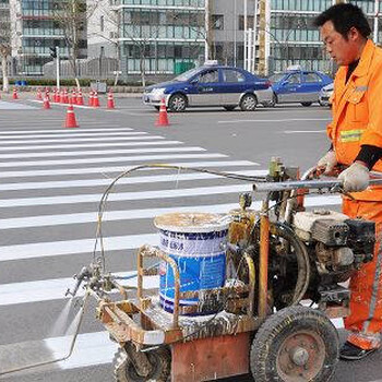 中山禁止變換車道線標線中山道路交通標線小區(qū)劃線標線施工隊