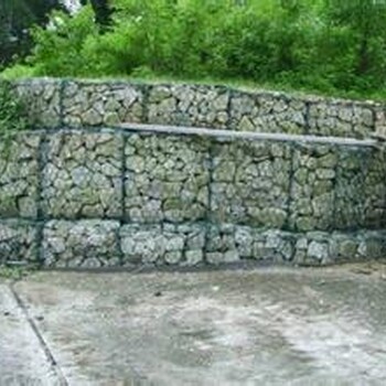 河道治理石笼网景观园林设计生态石笼网