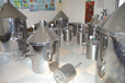 100斤小型酿酒设备304不锈钢烤酒设备厂家定做白酒蒸馏设备