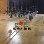 绍兴实木运动地板厂家，运动木地板安装北京胜枫运动木地板公司