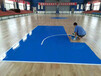 山西大同室内体育运动木地板翻新，篮球木地板重新上漆