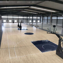 河南洛阳篮球场馆体育运动木地板总经销，胜枫运动木地板厂