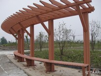 新疆塑木廊架/伊犁廊架供不应求/博乐廊架品质优良图片3