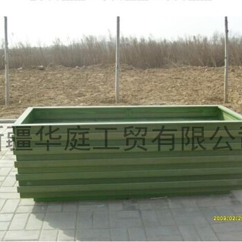 新疆道路花箱/新疆塑木花箱耐酸堿不龜裂/華庭花箱聲名遠(yuǎn)揚(yáng)