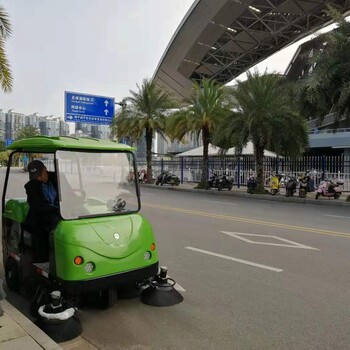 百色扫地车——小区物业保洁设备