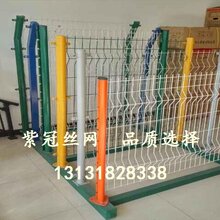 出售桃型柱护栏网装饰围栏网景区围栏网图片