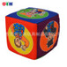 毛绒骰子玩具卡通创意海绵骰子企业形象礼品厂家订制