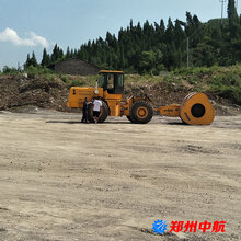 泾阳县三边形冲击压路机郑州中航冲击压路机市场价格图片