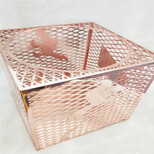 金屬裝飾件電鍍鐵材電鍍玫瑰金鍍金加工廠五金電鍍加工圖片2