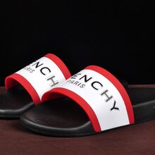 纪梵希凉鞋真标高品质Givenchy凉拖鞋黑白全黑黑白红36-44图片