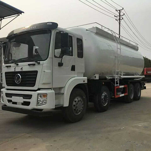 河北东风东风锦程8×4轻量化干混砂浆粉罐车,干粉砂浆散装水泥罐车