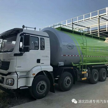 买干混砂浆运输车选8×4车型的优势