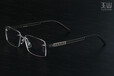 深圳奢华眼镜架无框定制品牌,时尚纯钛定做眼镜架厂商-玉山