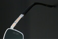 广州眼镜架OEM厂家，高端商务近视钛金属无极系列眼镜架OEM，玉山眼镜