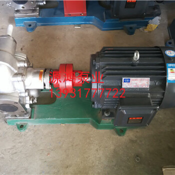 沧州源鸿泵业供应KCB33.3齿轮泵，不锈钢齿轮泵