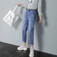厂家直销地摊货源牛仔裤夜市特卖大码牛仔裤批发图片