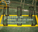 咸宁供应20管螺旋式自行车停车架、电动车放架图片
