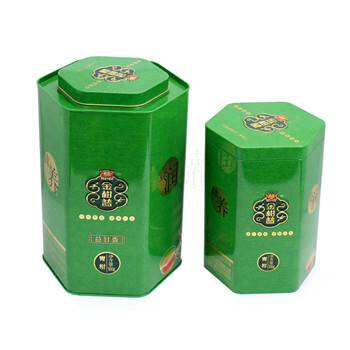 柑普茶叶异形铁罐、食品级龙井茶叶铁盒包装、量大价优