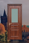山东七步木门烤漆实木复合门门QB-001---QB-089：套装门烤漆实木复合们烤漆木门卧室门