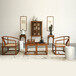 现代新中式沙发水曲柳实木沙发椅组合客厅原木色禅意家具定制现货
