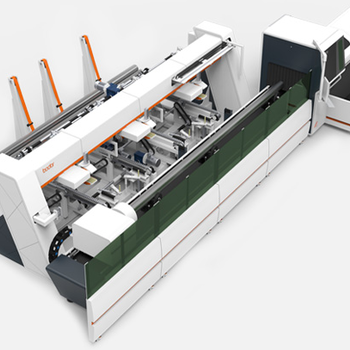 济南邦德激光T6A大功率管材激光切管机