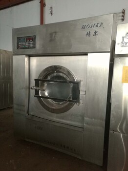 承德水洗厂转让上海鸿尔成套设备二手烘干机三棍烫平机水洗机
