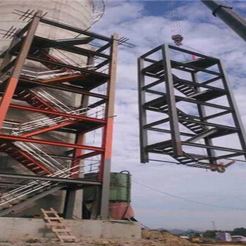 烟囱防护爬梯制作安装公司报价制作（重庆）