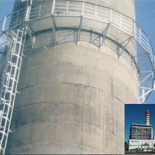 施工队伍扬州烟囱防护爬梯制作安装公司