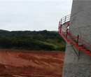 西安烟囱防护爬梯制作安装公司的做法图片