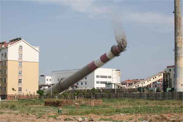 肇庆市钢烟囱拆除公司的工序