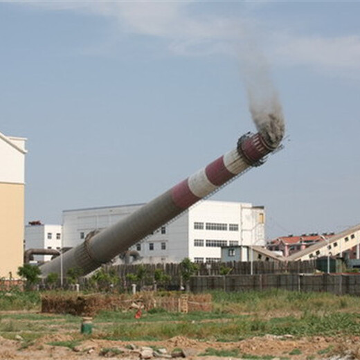 锦州市烟囱拆除公司的做法