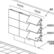 北京液晶拼接屏支架厂家图片