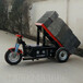 河南金业150型电动自卸拉砖车电动斜板拉砖车