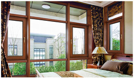三亚日佳柏莱木包铝门窗铜包木门窗北京别墅铝木复合窗价格图片5