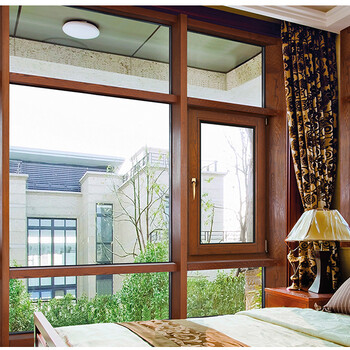 三亚日佳柏莱木包铝门窗铜包木门窗铝木复合窗封阳台