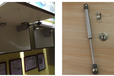 厨房橱柜维修,304不锈钢,双层厨柜缓冲拉篮滑轨维修安装
