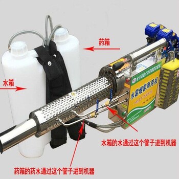 潍坊脉冲式便携弥雾机农用汽油果园大棚弥雾打药机