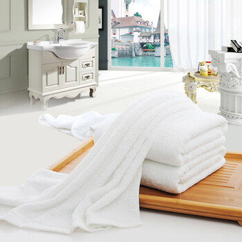 厂家酒店宾馆洗浴一次性白毛巾