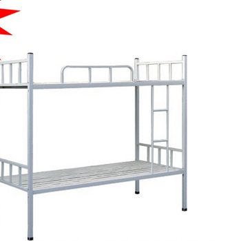 大新县工人铁架床价格，大新上下铺多少钱，双层铁架床价格