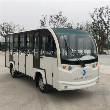 河南郑州新乡14座带门式电动游览观光车，房产看房电瓶车报价