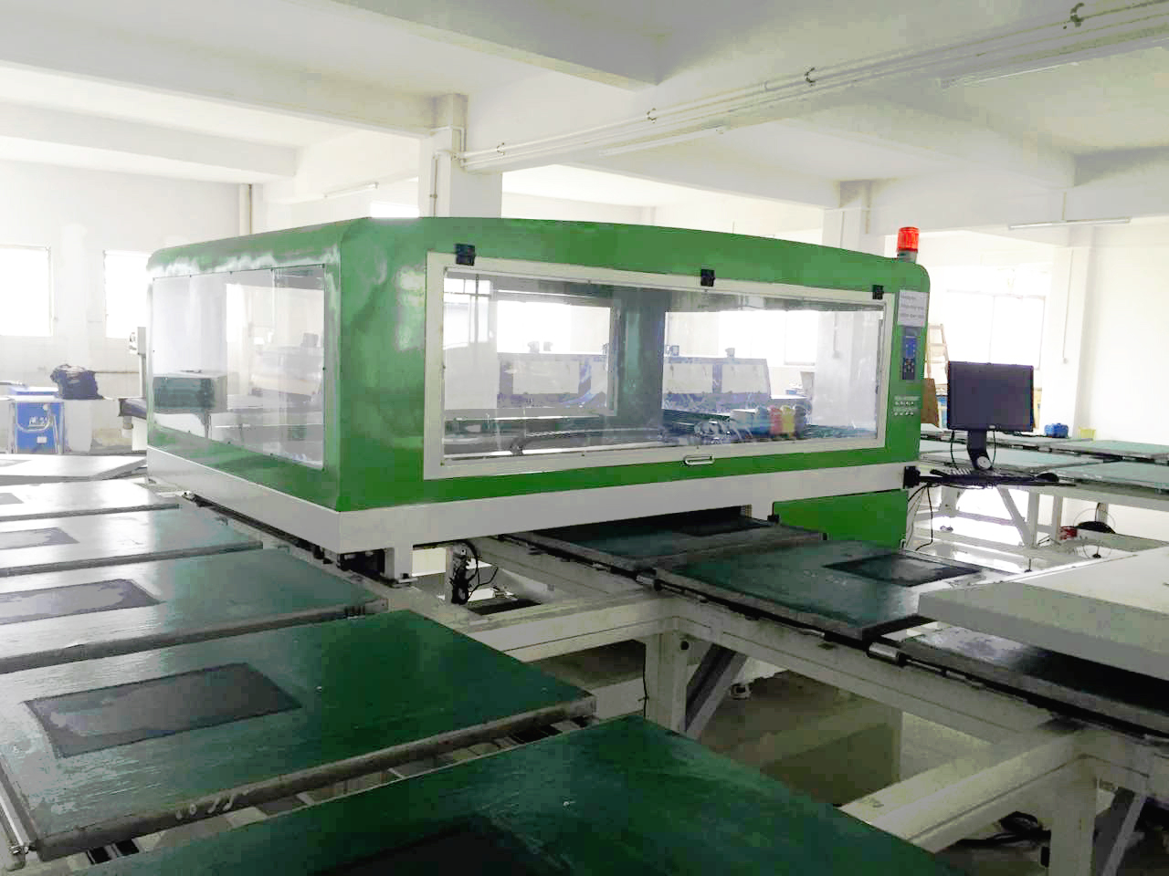 蓝坊lf-3000c全自动椭圆数码印花机