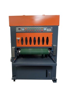 一砂一轮板材自动磨砂机自动砂光机板材自动水磨拉丝机水磨砂光机LC-ZL800-1A