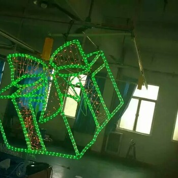 2021灯光节新产品幻彩天空之塔造型灯3D飞马造型灯