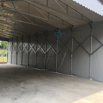鑫建华活动雨棚厂家,折叠物流活动雨棚安装方便
