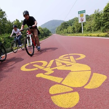 桓石彩色透水路面、透水混凝土路面结构陕西汉中