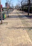 供应广西彩色水泥印花路面广场材料模具图片1