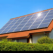 中国英利太阳能电池板家用太阳能发电系统